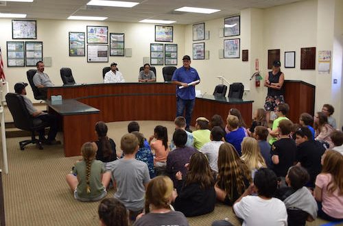 classroom with students